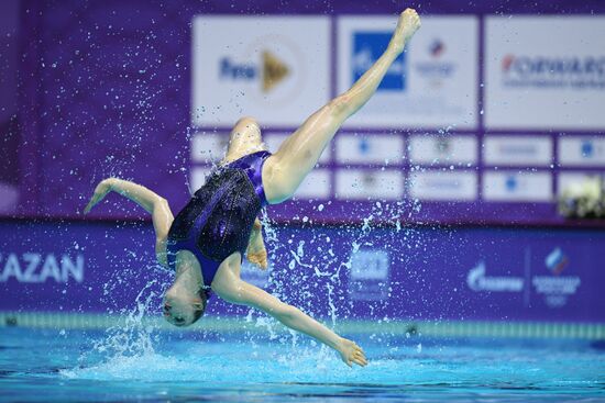 Russia Artistic Swimming World Series Mixed Duet Technical