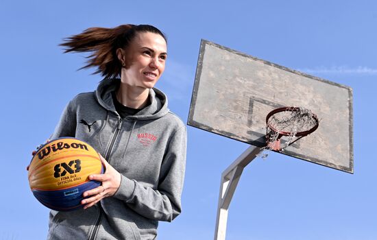 Russia Olympics 3x3 Basketball Player Day