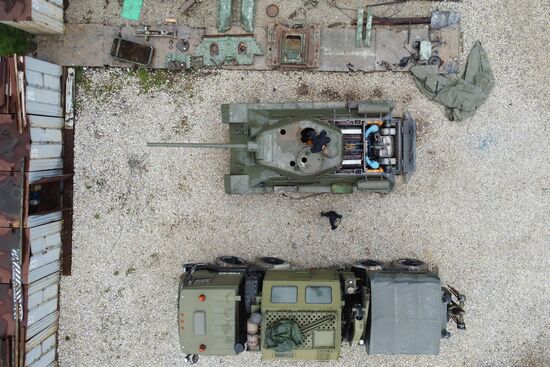Russia T-34 Tank Restoration