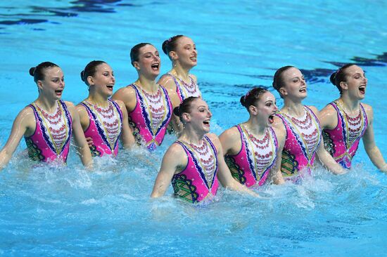 Russia Artistic Swimming World Series Team Technical