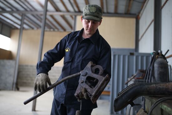 Russia T-34 Tank Restoration