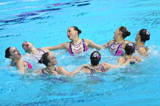 Russia Artistic Swimming World Series Team Technical