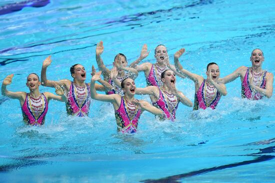 Russia Artistic Swimming World Series Team Technical