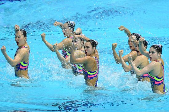 Russia Artistic Swimming World Series Team Technical