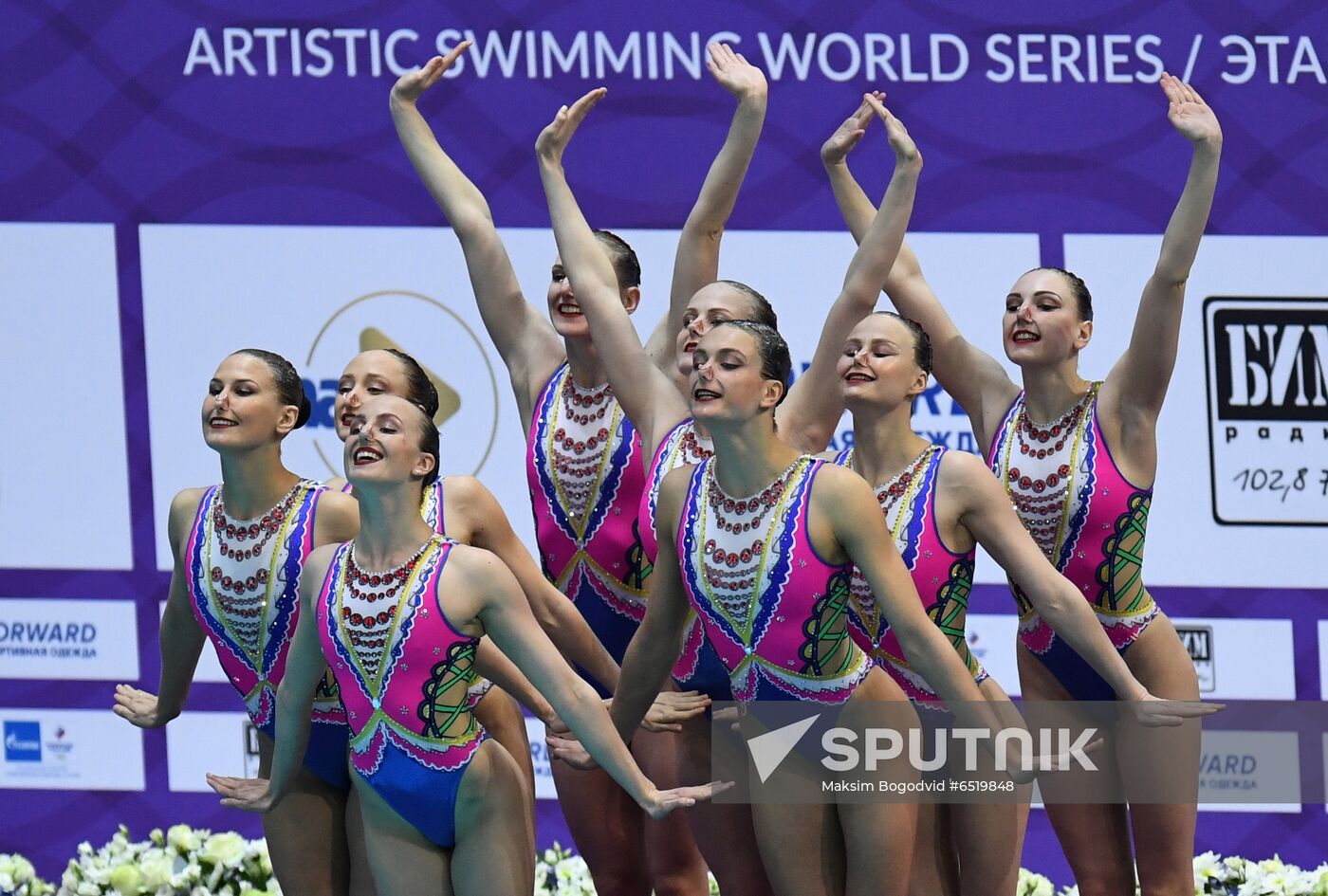 Russia Artistic Swimming World Series Team Technical