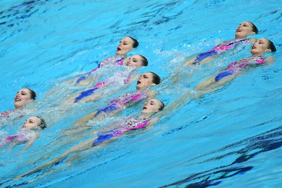 Russia Artistic Swimming World Series Team Technical