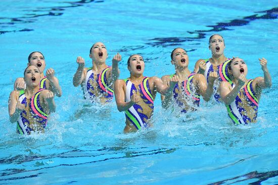 Russia Artistic Swimming World Series Team Technical