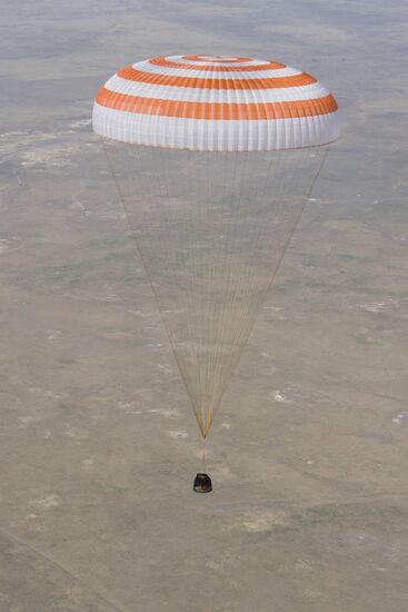 Kazakhstan Space Station Landing