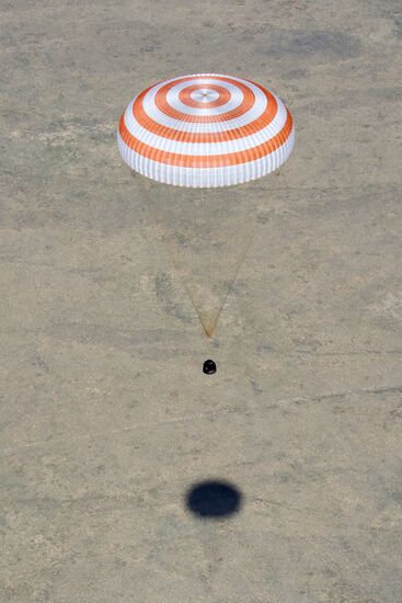 Kazakhstan Space Station Landing