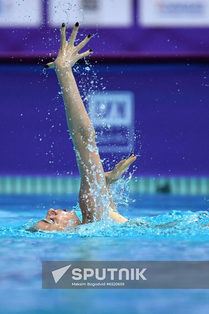 Russia Artistic Swimming World Series Solo Free