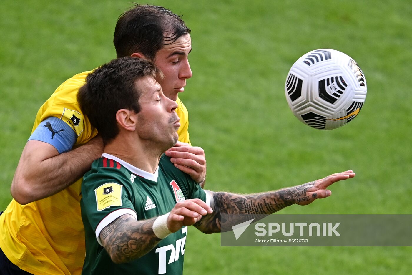 Russia Soccer Premier-League Lokomotiv - Rostov