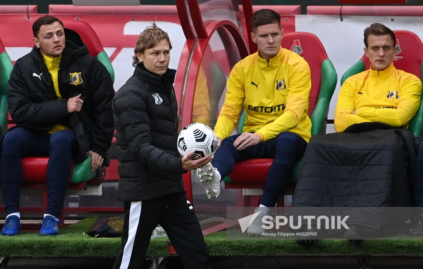 Russia Soccer Premier-League Lokomotiv - Rostov