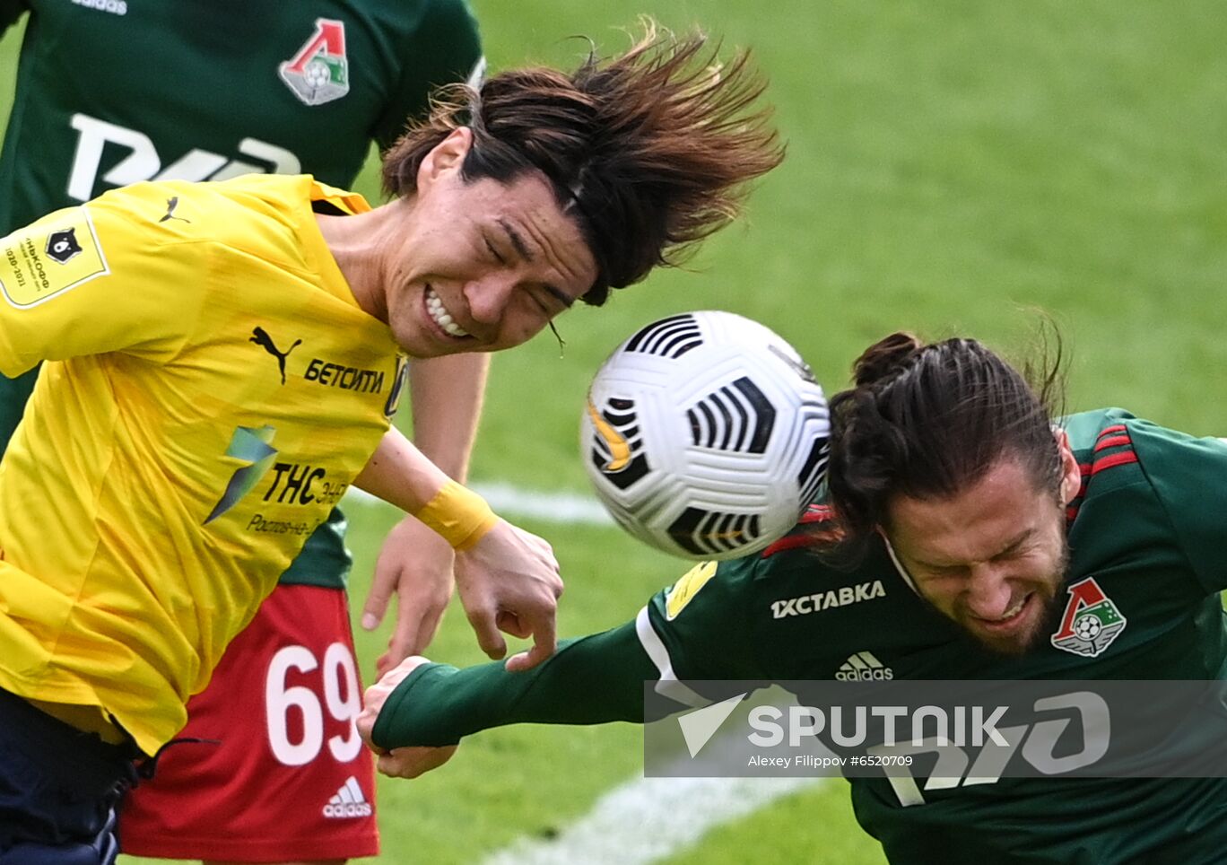 Russia Soccer Premier-League Lokomotiv - Rostov