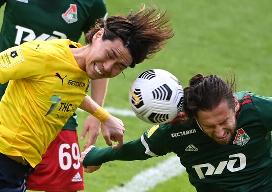 Russia Soccer Premier-League Lokomotiv - Rostov