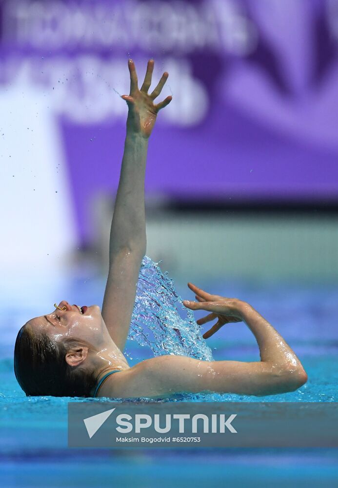 Russia Artistic Swimming World Series Solo Free