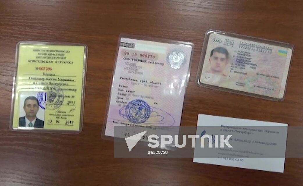 Russia Ukrainian Consul Detained
