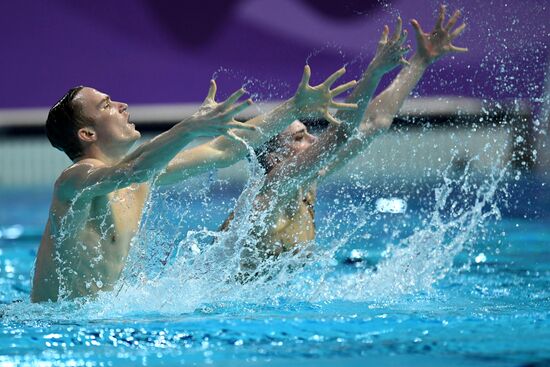 Russia Artistic Swimming World Series Mixed Duet Free