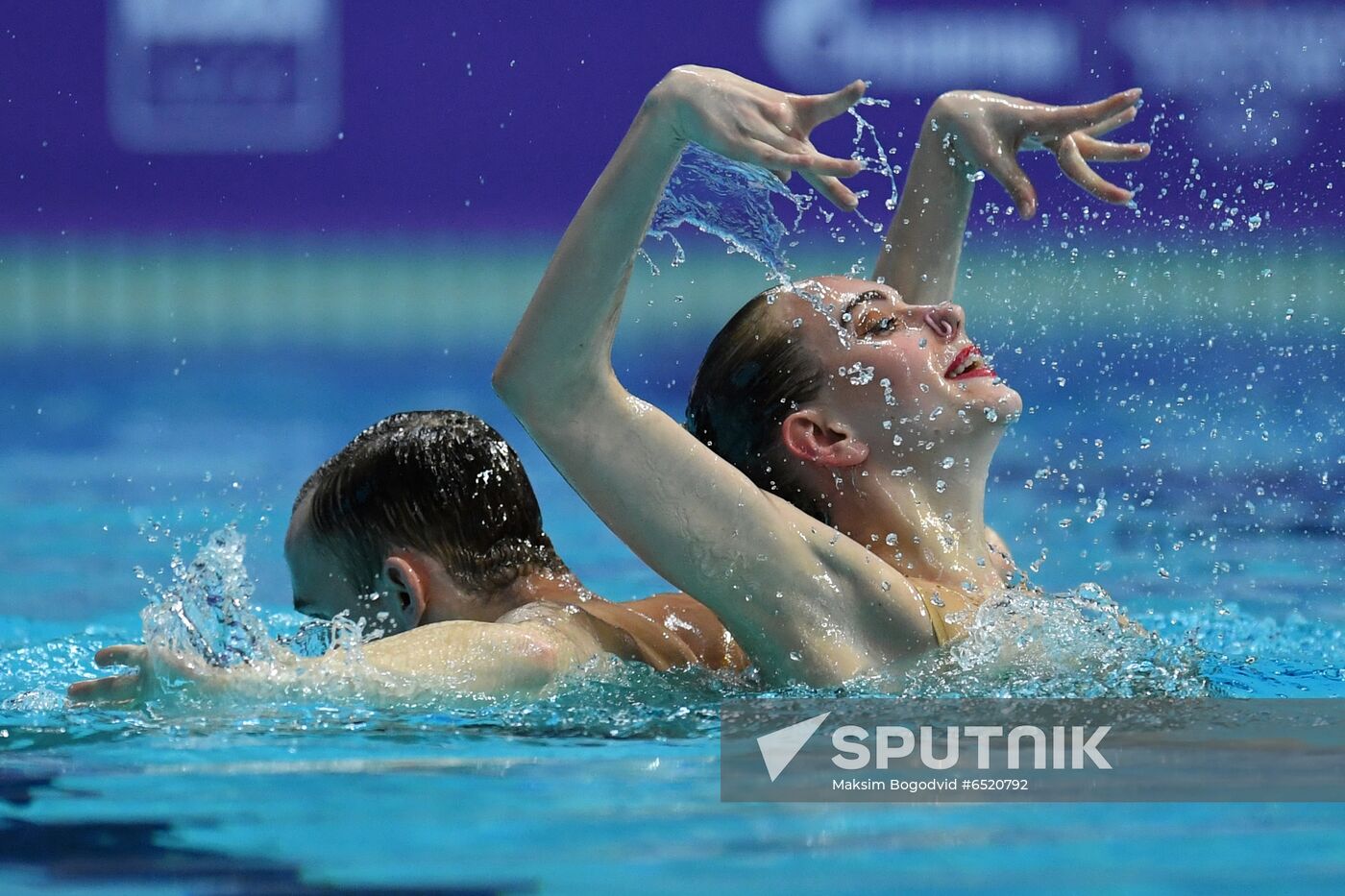 Russia Artistic Swimming World Series Mixed Duet Free