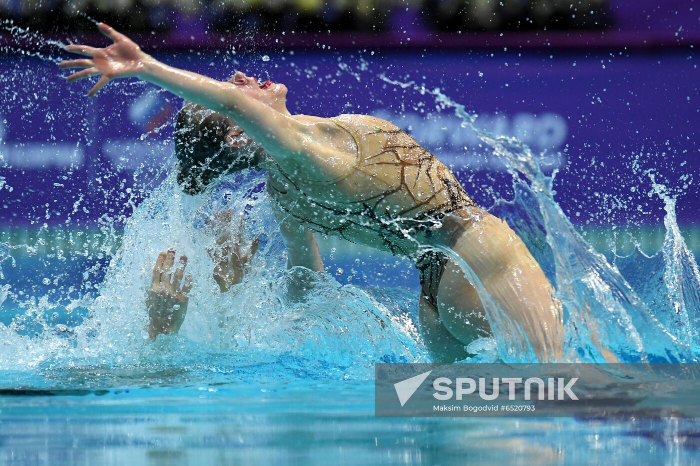 Russia Artistic Swimming World Series Mixed Duet Free