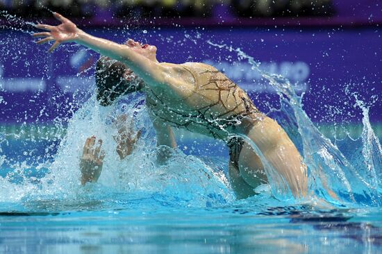 Russia Artistic Swimming World Series Mixed Duet Free