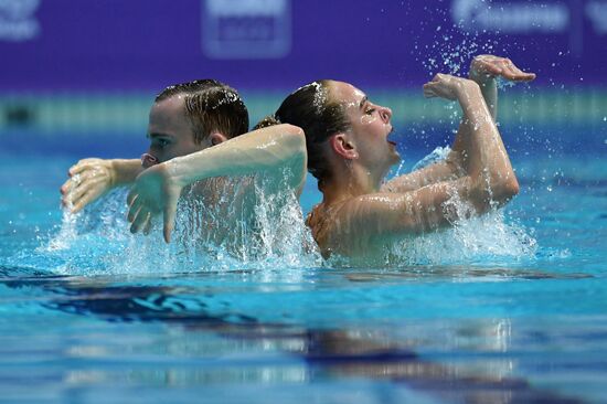 Russia Artistic Swimming World Series Mixed Duet Free