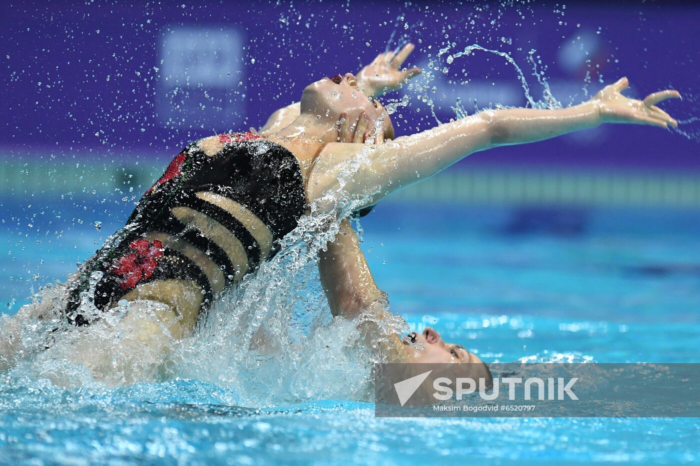 Russia Artistic Swimming World Series Mixed Duet Free