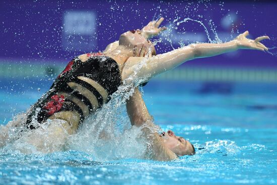 Russia Artistic Swimming World Series Mixed Duet Free
