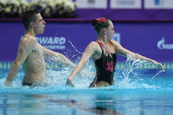 Russia Artistic Swimming World Series Mixed Duet Free