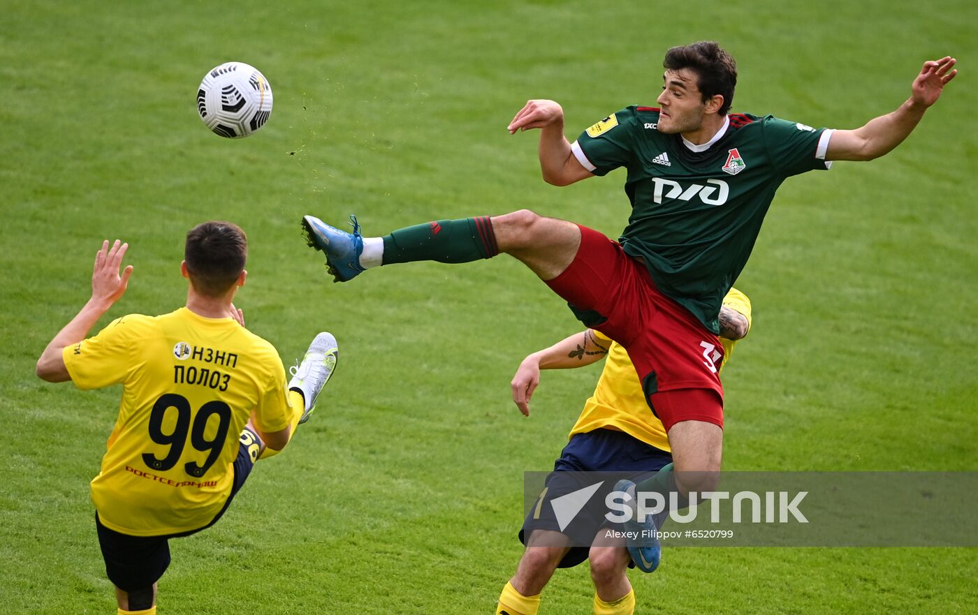Russia Soccer Premier-League Lokomotiv - Rostov