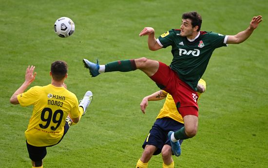 Russia Soccer Premier-League Lokomotiv - Rostov