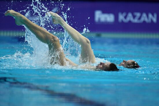 Russia Artistic Swimming World Series Mixed Duet Free