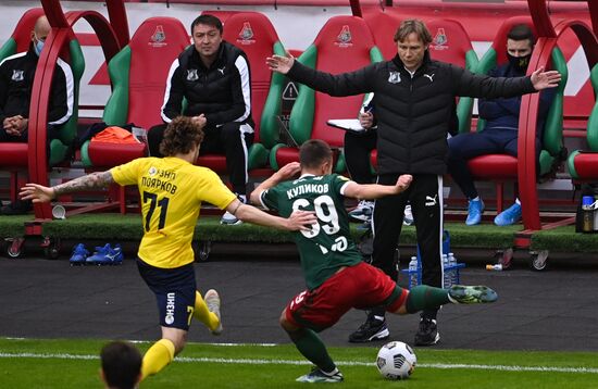 Russia Soccer Premier-League Lokomotiv - Rostov
