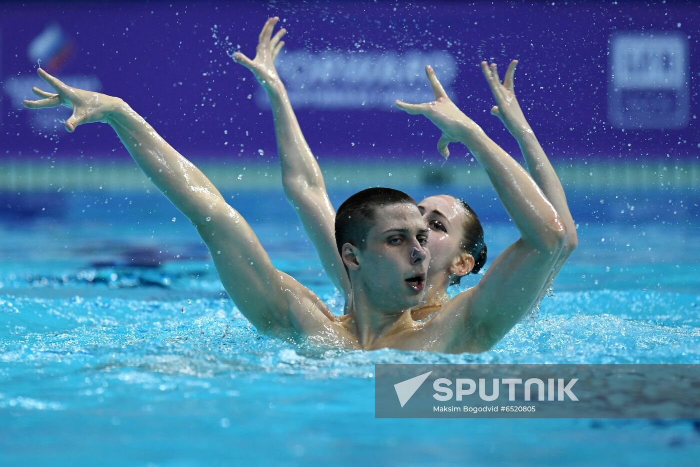 Russia Artistic Swimming World Series Mixed Duet Free