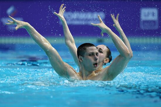 Russia Artistic Swimming World Series Mixed Duet Free