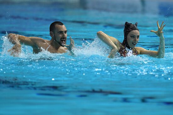 Russia Artistic Swimming World Series Mixed Duet Free