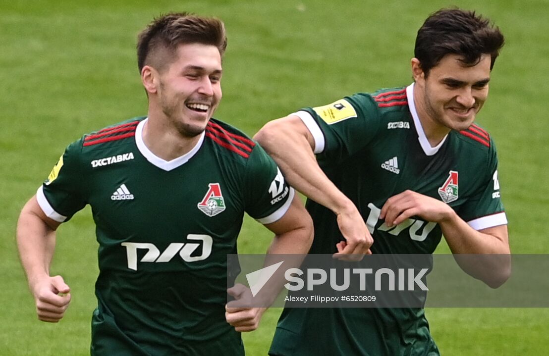 Russia Soccer Premier-League Lokomotiv - Rostov