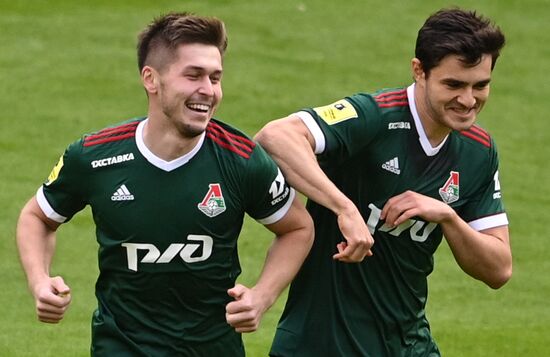 Russia Soccer Premier-League Lokomotiv - Rostov
