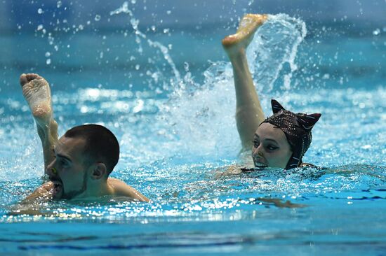 Russia Artistic Swimming World Series Mixed Duet Free