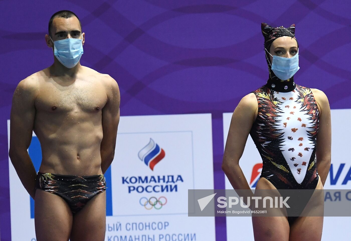 Russia Artistic Swimming World Series Mixed Duet Free
