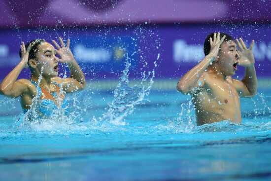 Russia Artistic Swimming World Series Mixed Duet Free