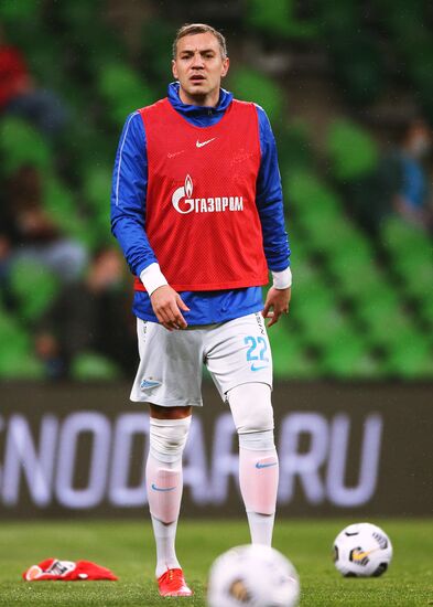 Russia Soccer Premier-League Krasnodar -Zenit