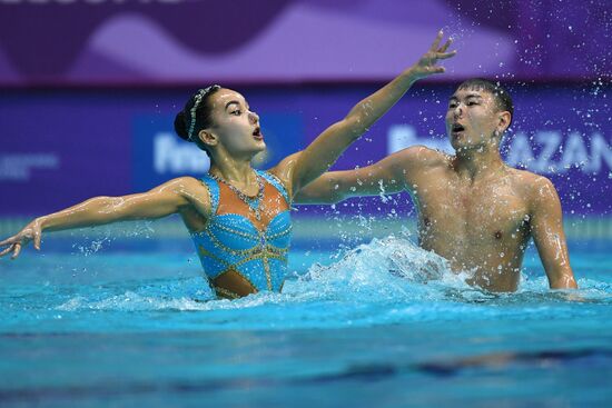 Russia Artistic Swimming World Series Mixed Duet Free