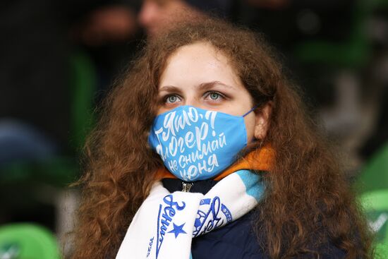 Russia Soccer Premier-League Krasnodar -Zenit