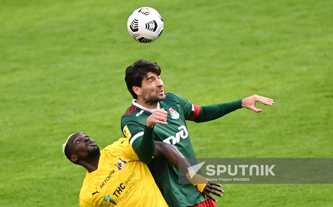 Russia Soccer Premier-League Lokomotiv - Rostov
