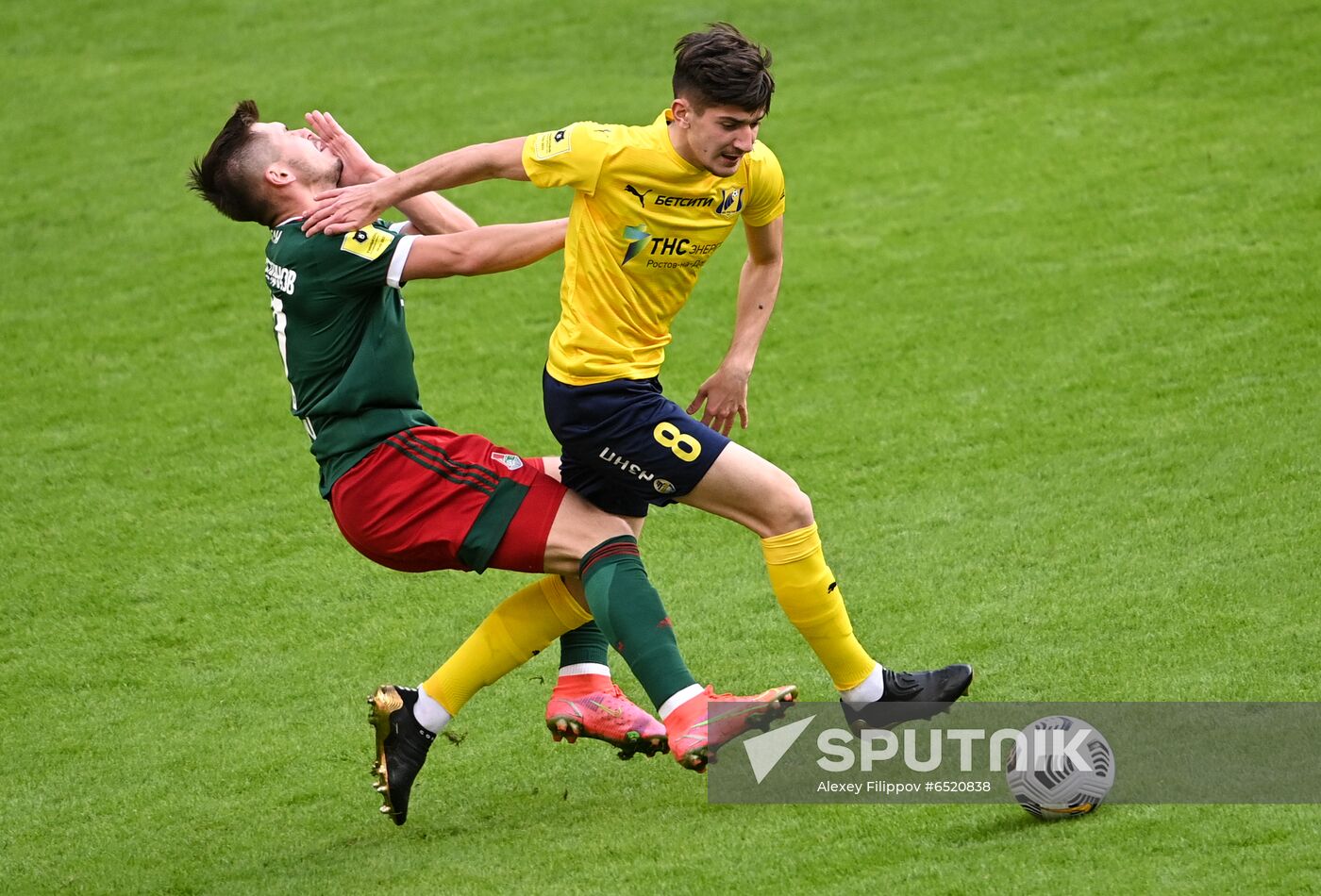 Russia Soccer Premier-League Lokomotiv - Rostov