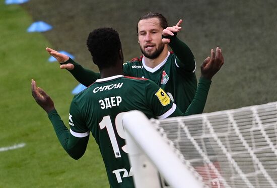 Russia Soccer Premier-League Lokomotiv - Rostov