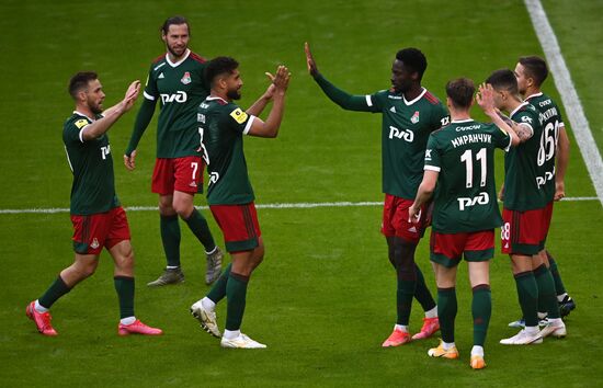 Russia Soccer Premier-League Lokomotiv - Rostov