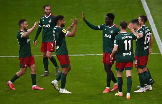 Russia Soccer Premier-League Lokomotiv - Rostov