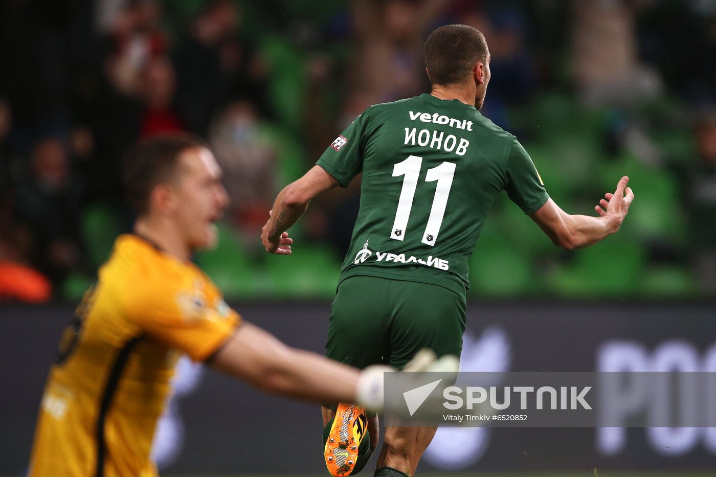 Russia Soccer Premier-League Krasnodar -Zenit