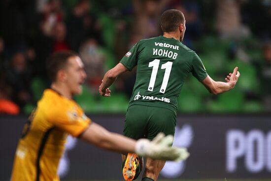Russia Soccer Premier-League Krasnodar -Zenit